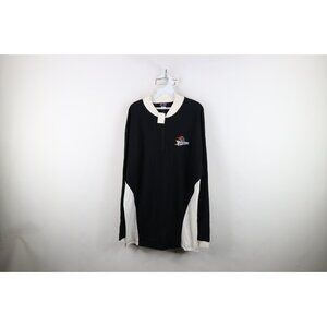 Deadstock Vintage 90s Mens XL Detroit Pistons Basketball Flaming Horse T-Shirt